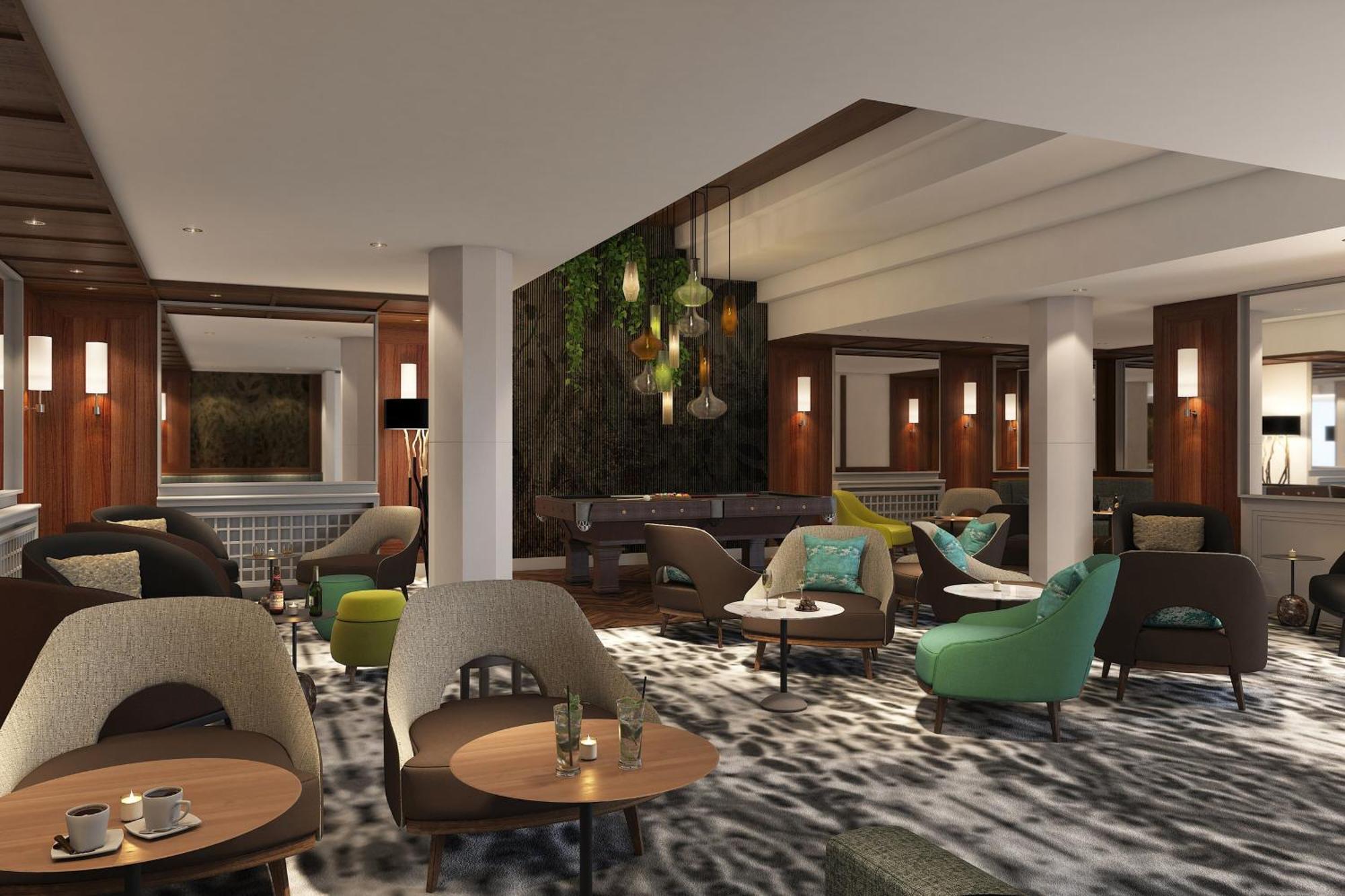 فندق ذا ويستن جراند ميونيخ المظهر الخارجي الصورة The lounge at the hotel